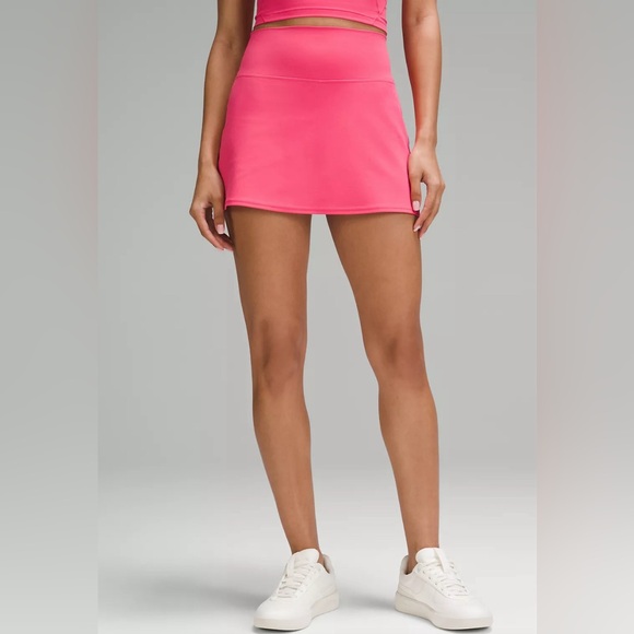 lululemon athletica Dresses & Skirts - 🆕Lululemon🍋 lululemon Align High-Rise Skirt Colour Glaze Pink Sz 4
